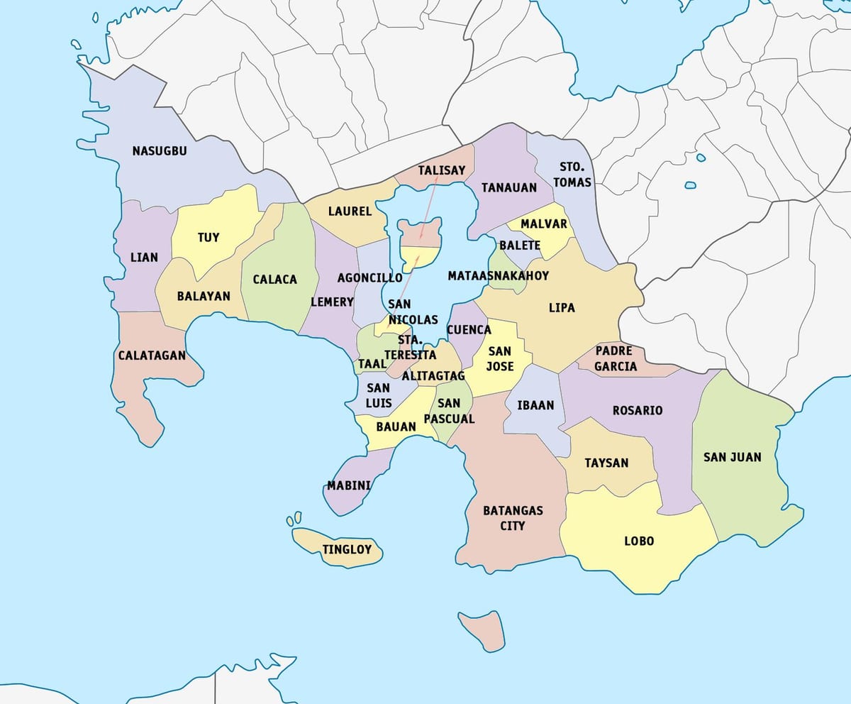 Карта на Лима batangas